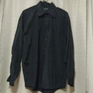 Men Black Dress Shirt